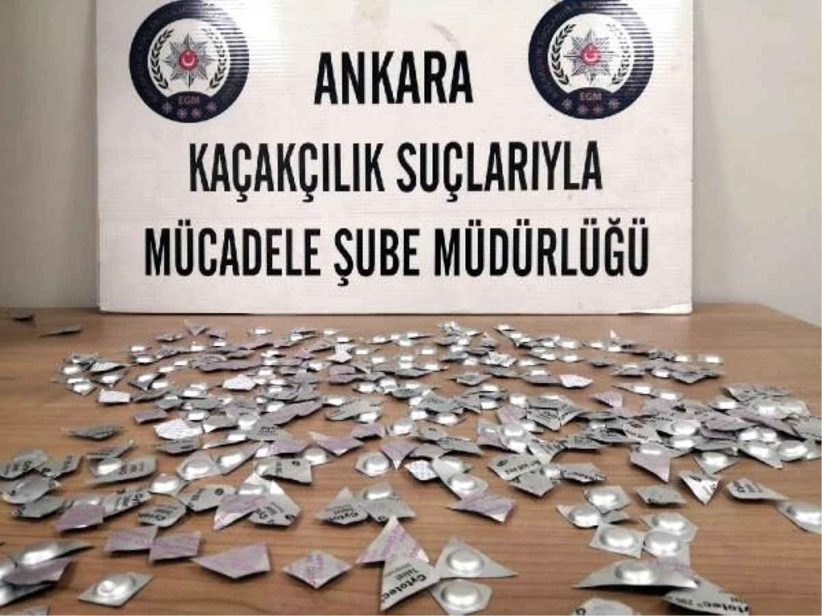 Ankara\'da yasaklı 300 doğum kontrol hapı gele geçirildi