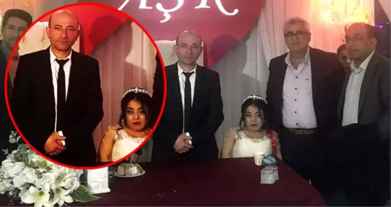 Aşk engel tanımadı! Birbirlerine aşık olan çift, düğünlerinde doyasıya eğlendi