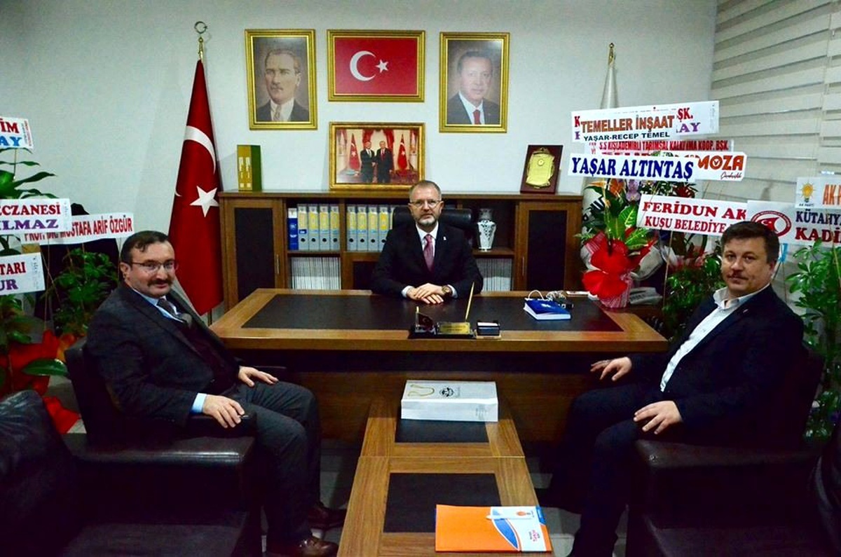 Başkanlardan Ceyhun\'a hayırlı olsun ziyareti