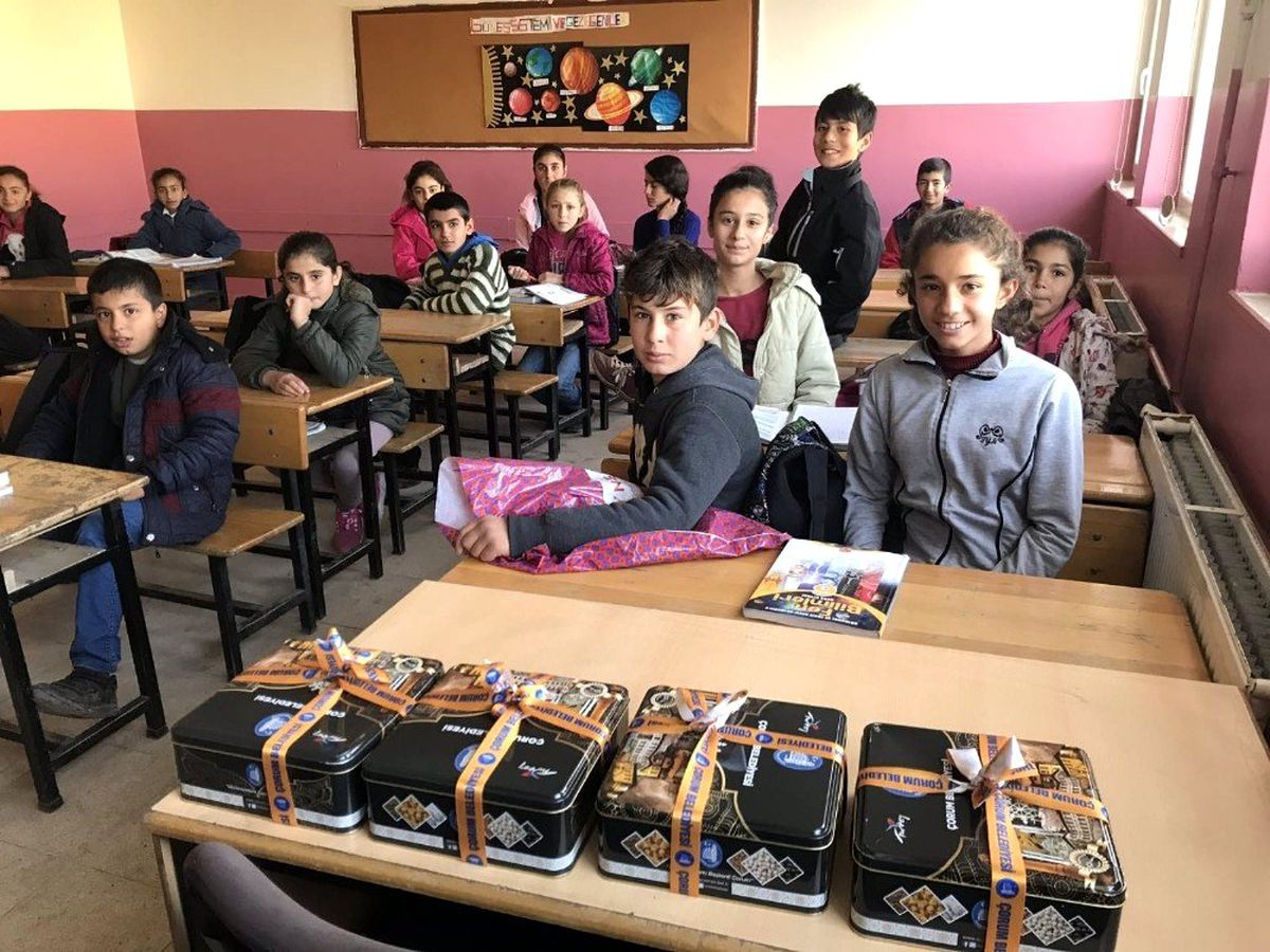 Çorum belediyesi öğrencileri leblebi ile tanıştırıyor
