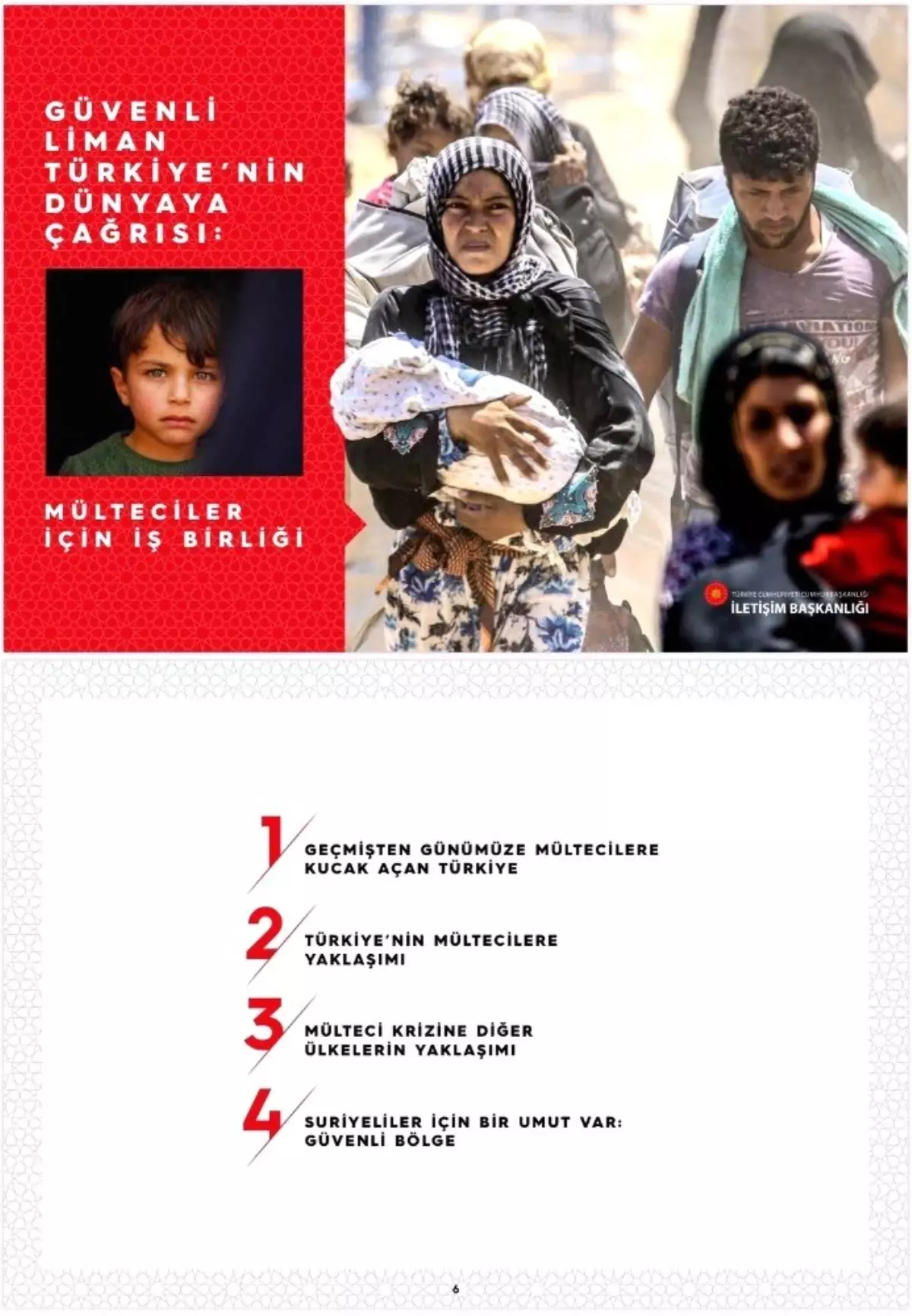 Cumhurbaşkanı Erdoğan\'dan liderlere "Mülteciler İçin İş Birliği" kitabı