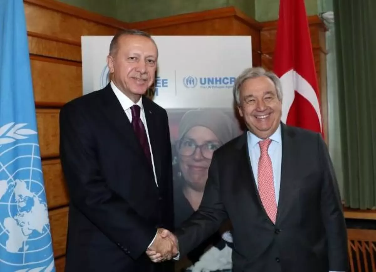 Erdoğan, BM Genel Sekreteri António Guterres ile görüştü