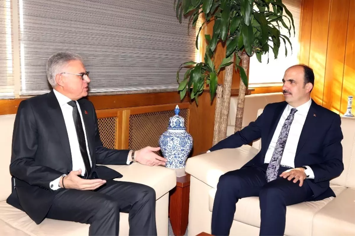 Fas Büyükelçisi Lazreq, Başkan Altay\'ı ziyaret etti
