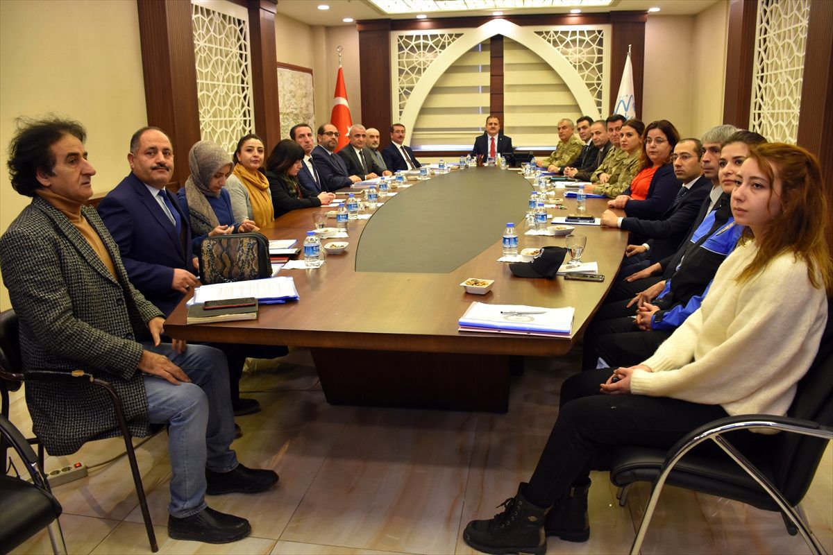 Hakkari\'de "Kadına Yönelik Şiddetle Mücadele Koordinasyon Planı" toplantısı