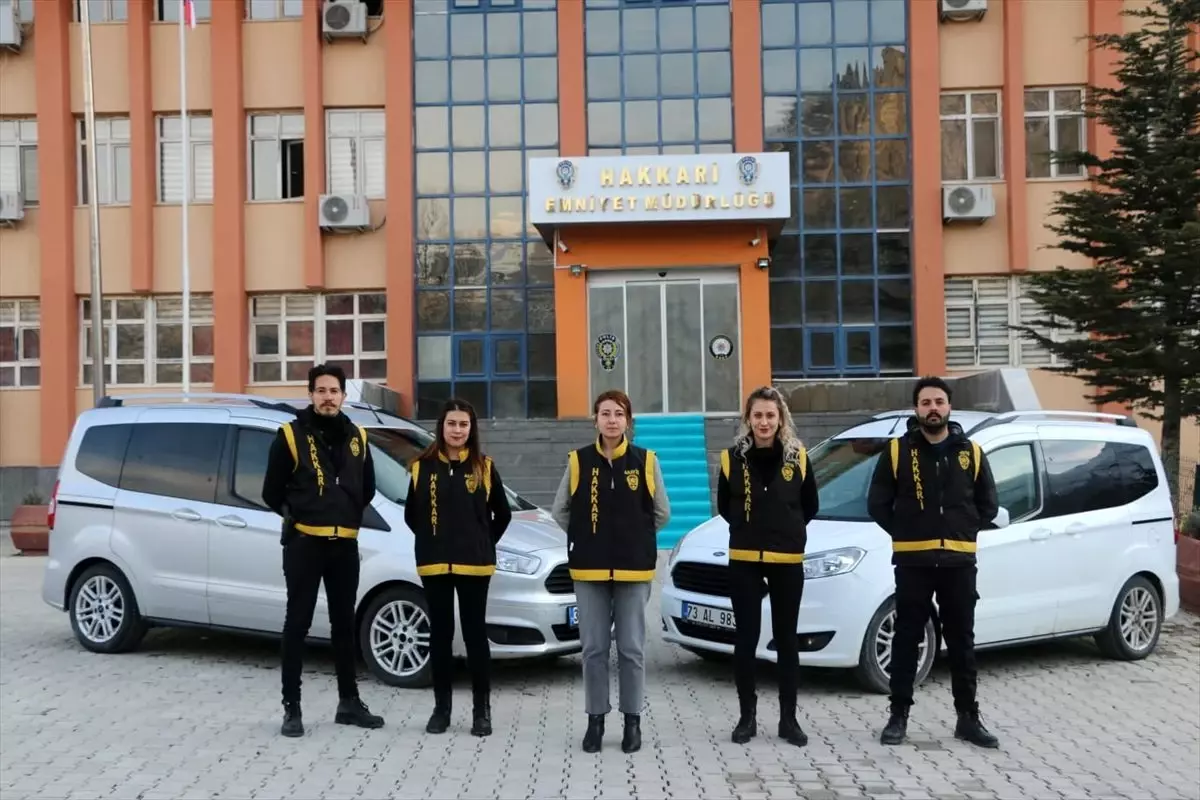 Hakkari\'de kadına yönelik suçlarda görev almak üzere kadın polis ekibi oluşturuldu