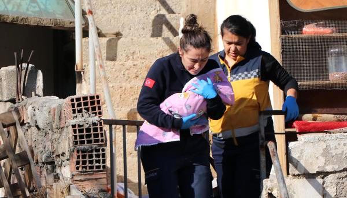 Misafir olarak kaldığı evde bebeğini bırakıp kaçtı