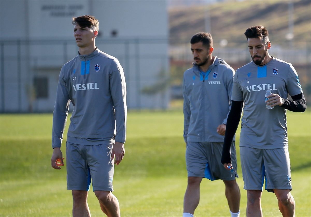 Trabzonspor, Altay maçı hazırlıklarına başladı