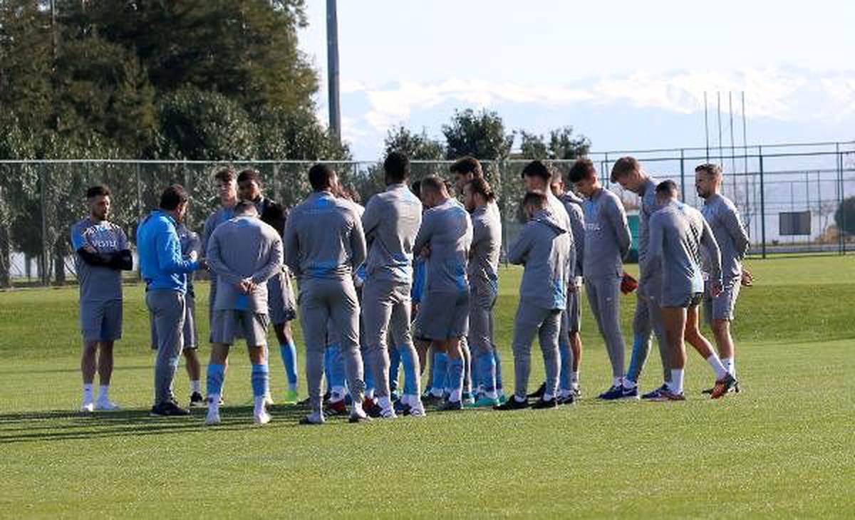 Trabzonspor\'da Altay maçı hazırlıkları başladı