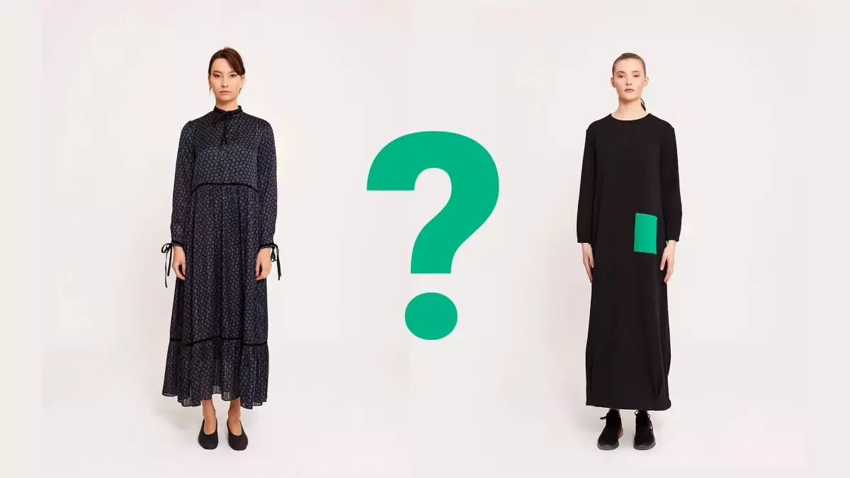 Uzun elbise modelleri, tesettür giyimde nasıl kombinlenir?