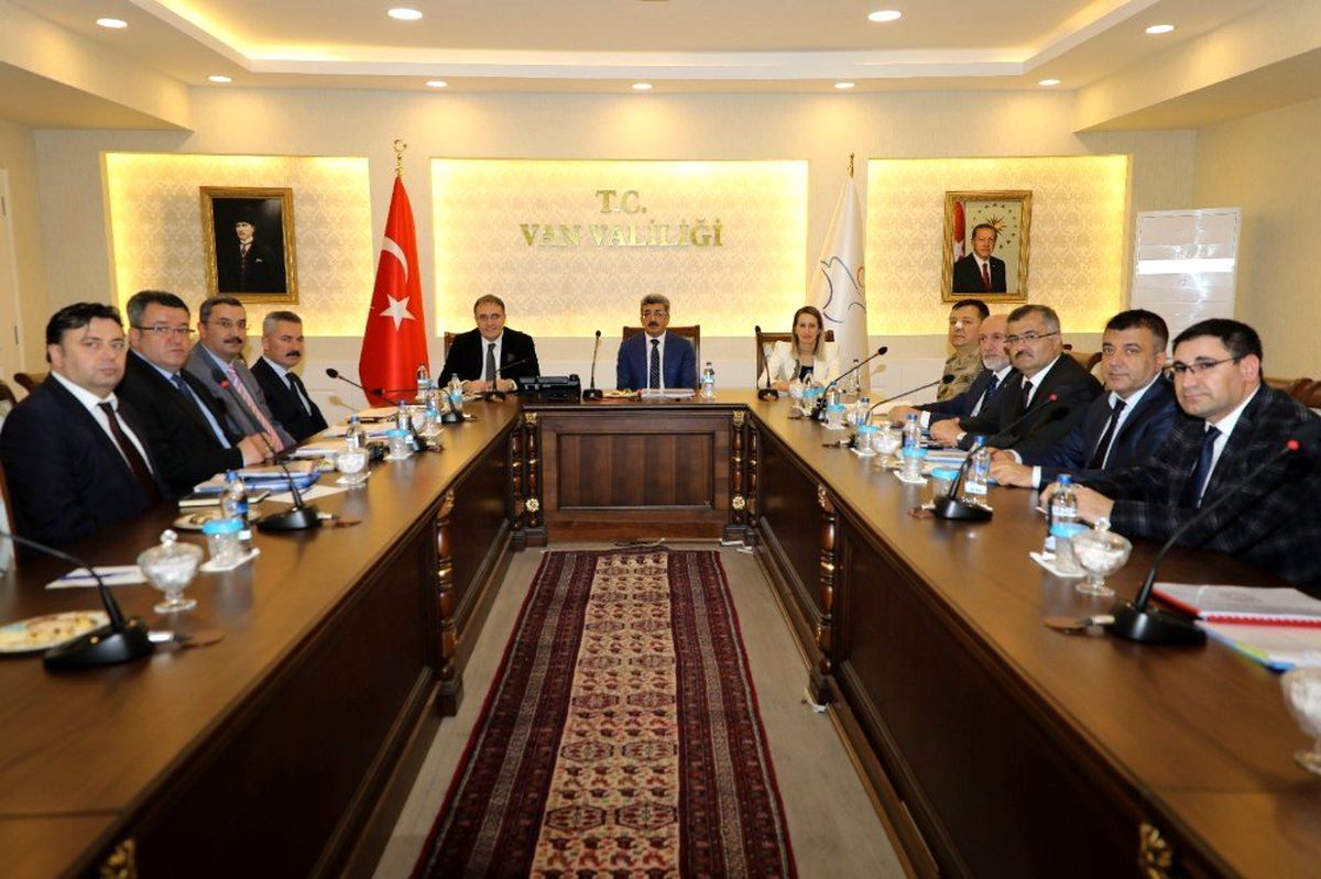 Van\'da \'Kadına Yönelik Şiddetle Mücadele Koordinasyon Planı\' toplantısı