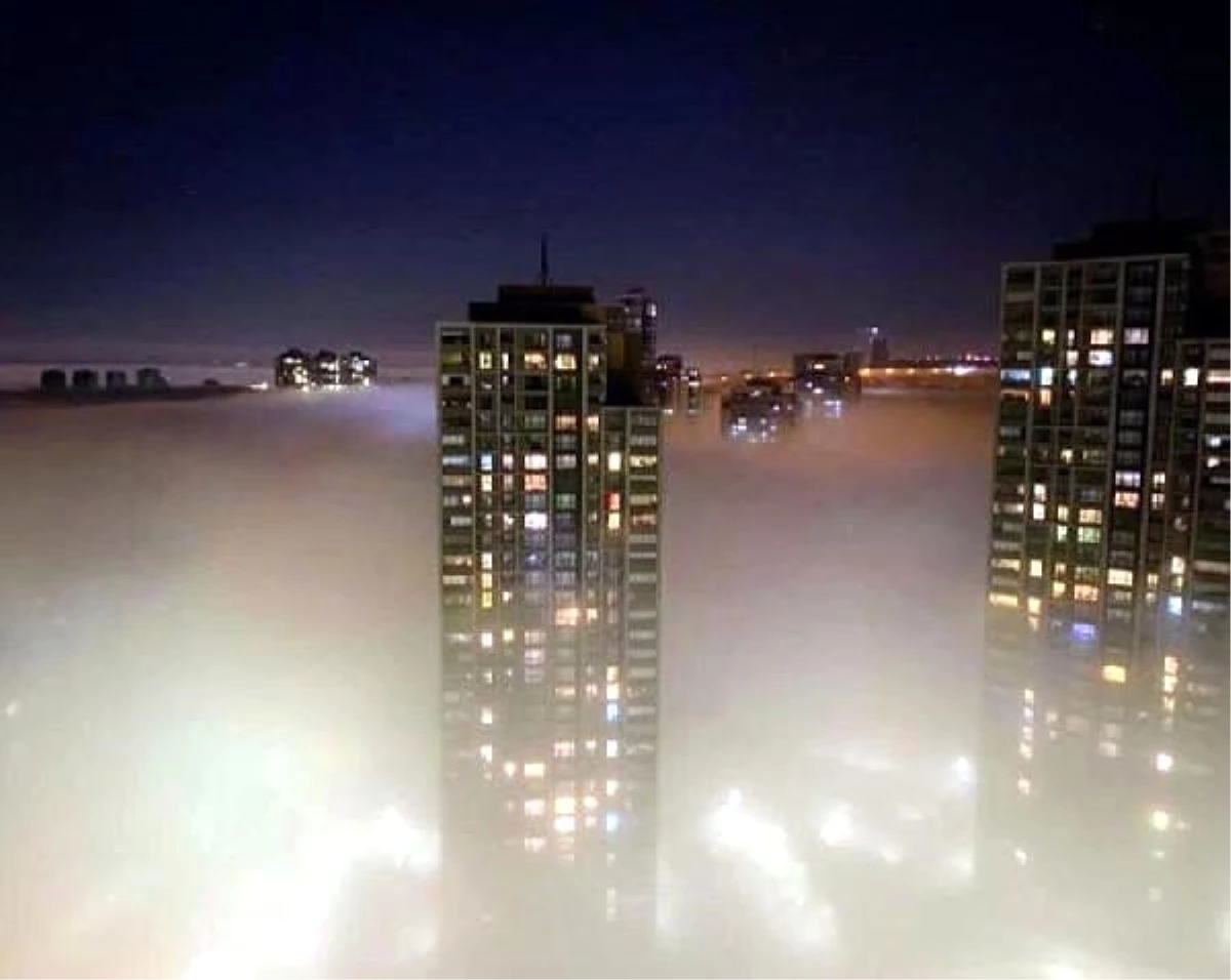 Yoğun sis, Başkent\'te etkili oldu: Sürücüler zor anlar yaşadı