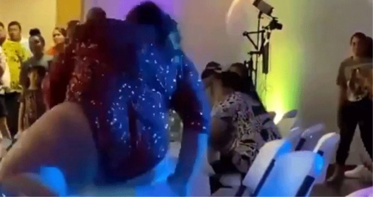 ABD\'li rap şarkıcısı Lizzo, masanın üstünde dans etmek isteyince masa kırıldı