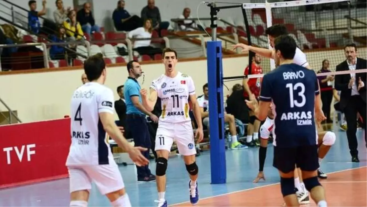 Arkas Spor, CEV Kupası\'nda Dinamo Bükreş karşısında!