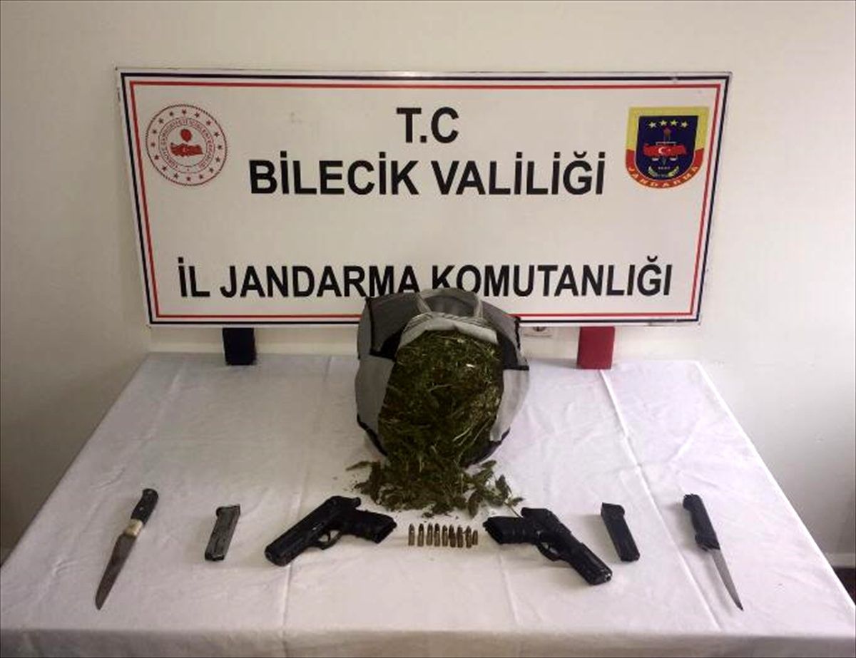 Bilecik\'te 3,5 kilogram esrar ele geçirildi