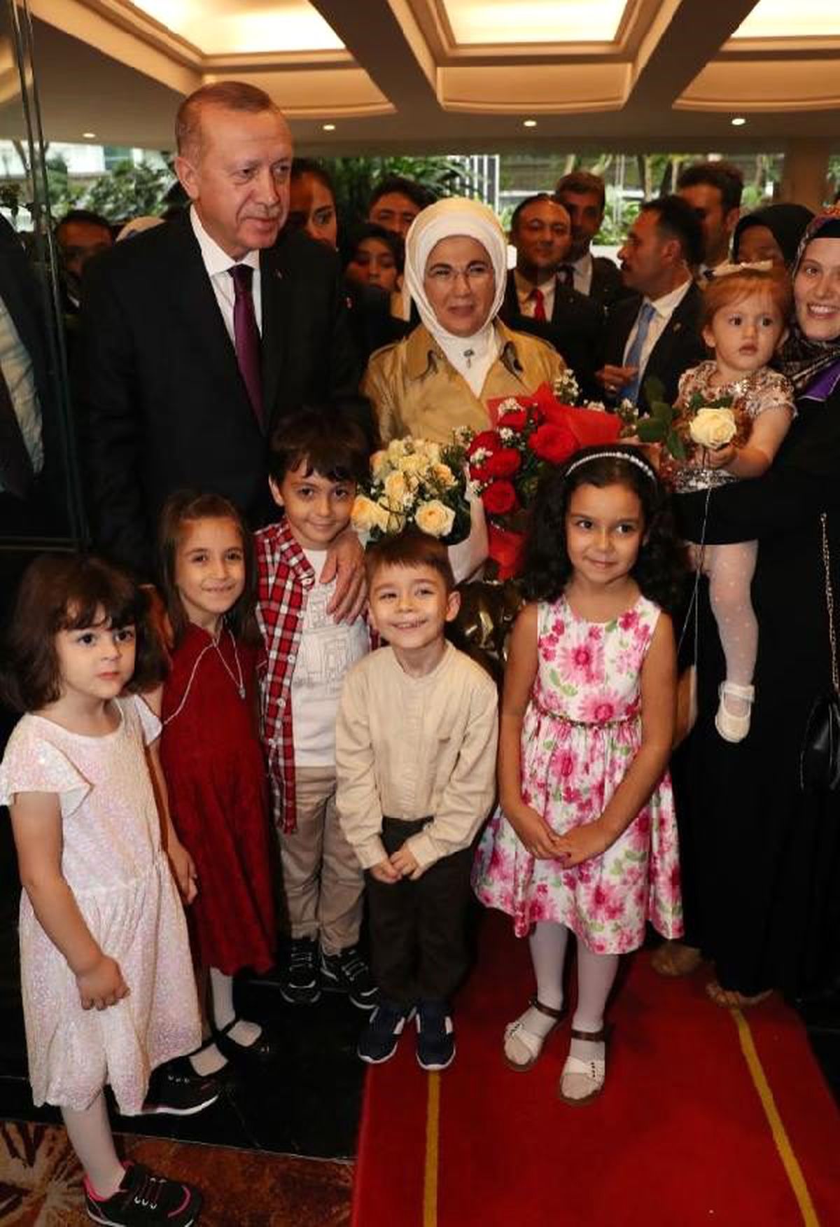 Cumhurbaşkanı Erdoğan\'a Malezya\'da coşkulu karşılama
