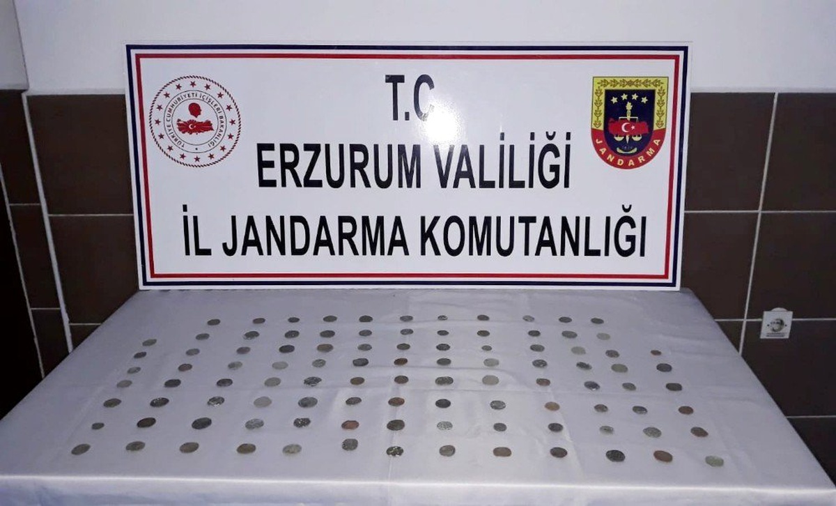 Erzurum\'da tarihi eser kaçakçılığı: 10 gözaltı
