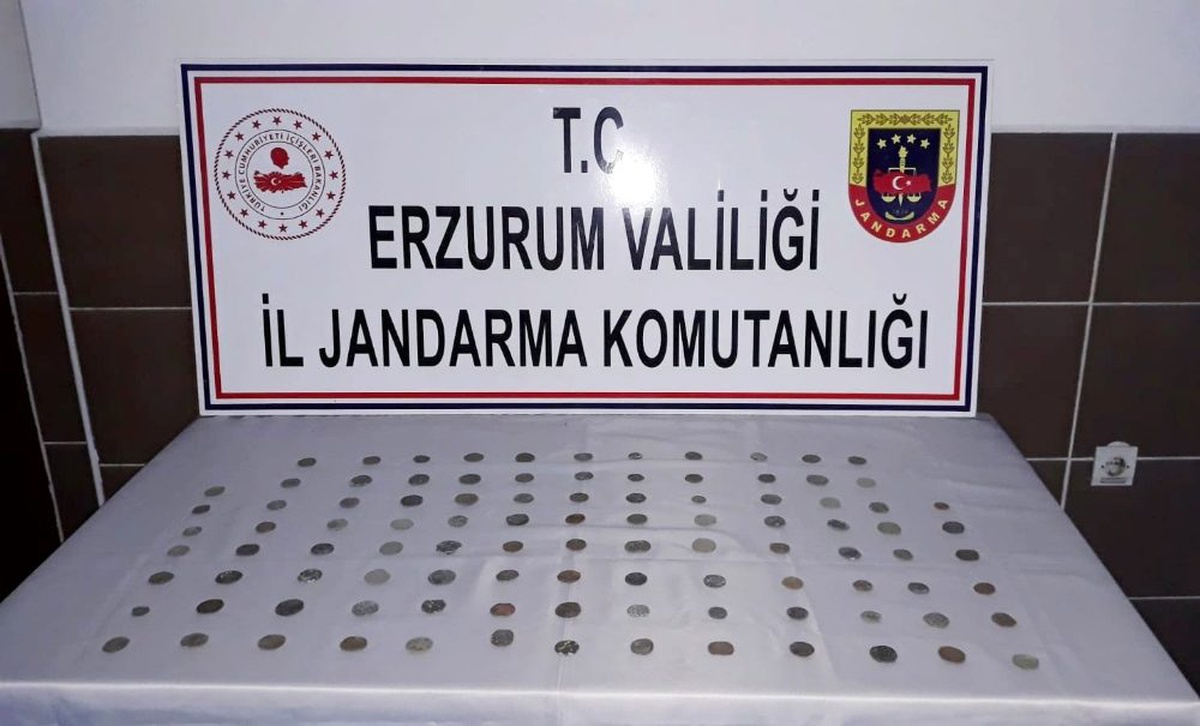 Erzurum\'da tarihi eser kaçakçılığı: 10 gözaltı
