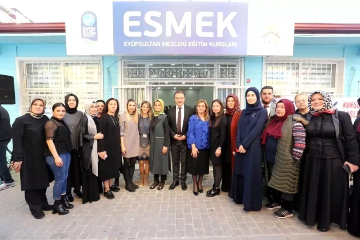 ESMEK Eyüpsultan Merkez Şubesi\'nin açılışı gerçekleştirildi