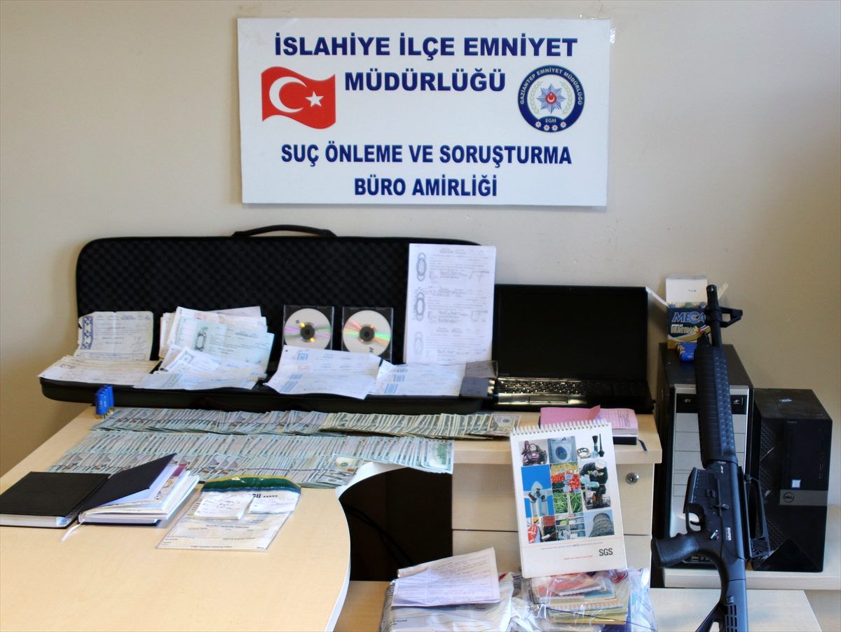 Gaziantep\'te düzenlenen tefecilik operasyonunda 35 kişi yakalandı