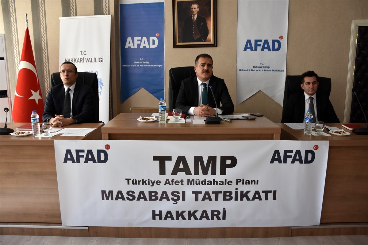 Hakkari\'de "masabaşı" tatbikatı yapıldı