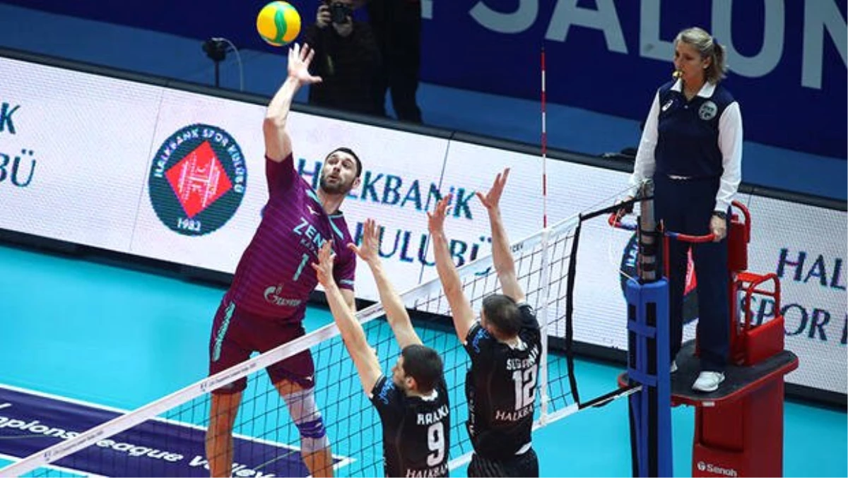 Halkbank 1-3 Zenit Kazan