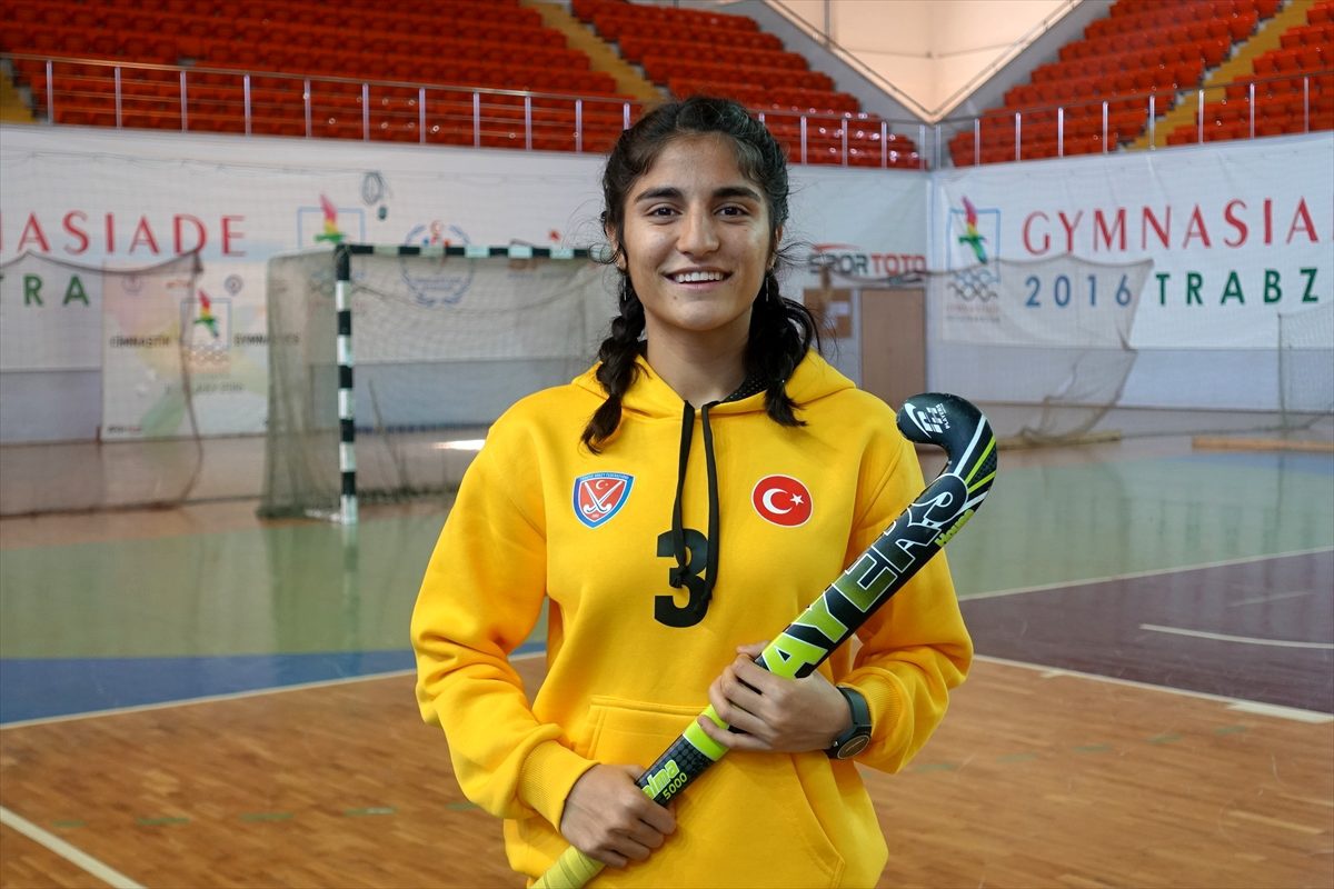 Hayallerinin peşinden koşup milli sporcu oldu