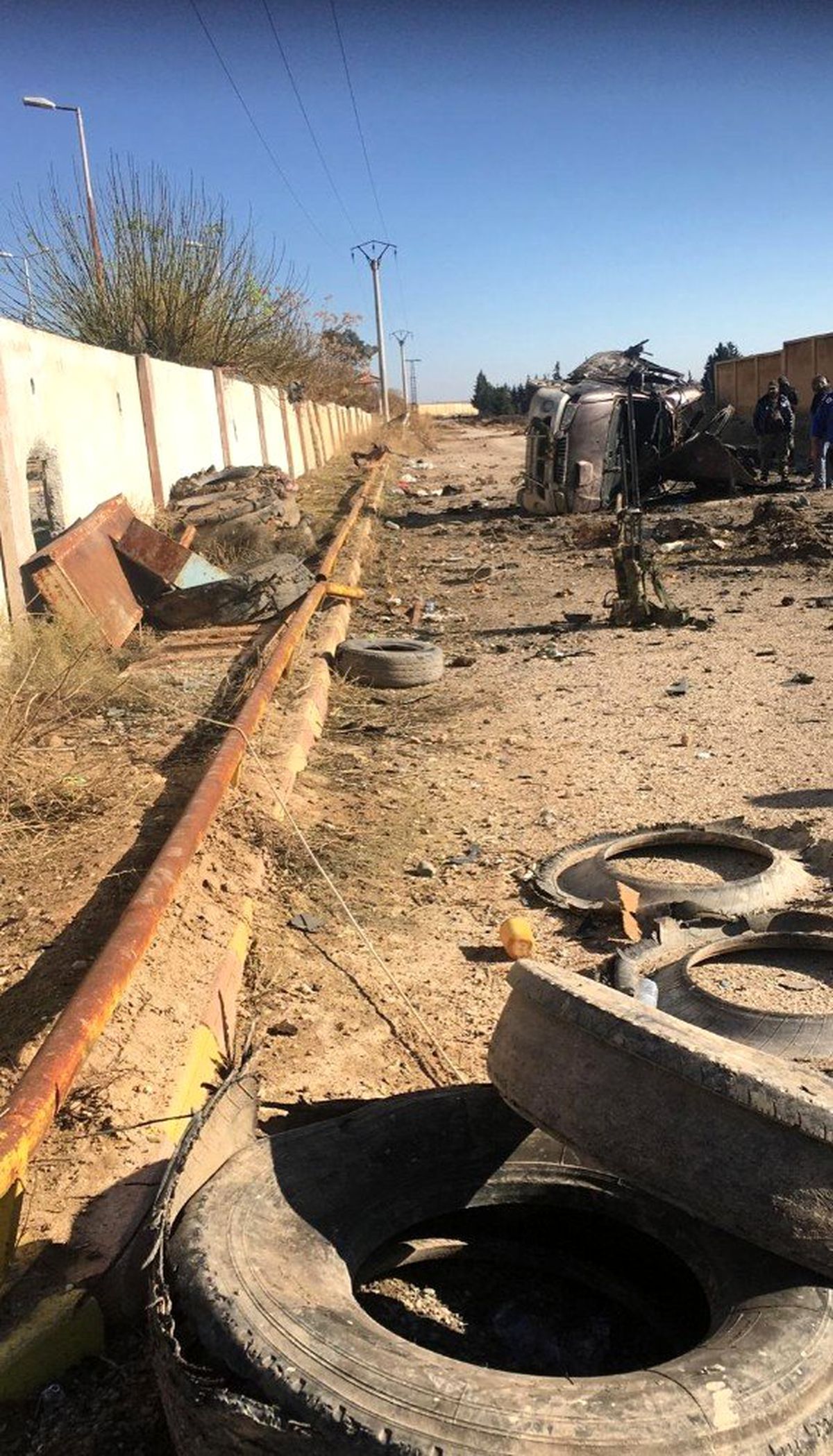 MSB: "Tel Abyad\'daki patlamada 2 masum sivil hayatını kaybetti, 3 sivil yaralandı"