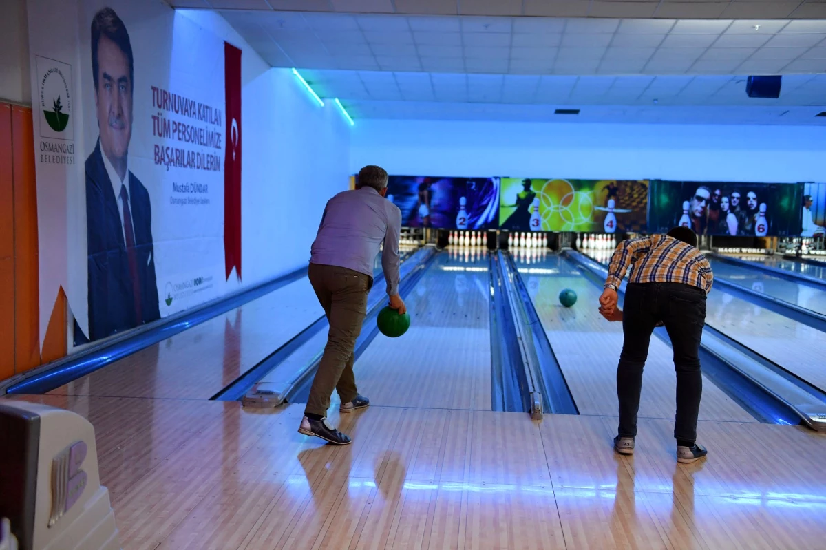 Osmangazi Personelinin bowling heyecanı