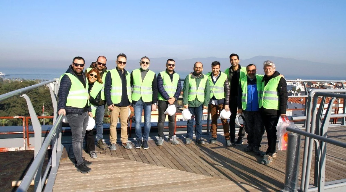 TSYD İzmir, Göztepe\'nin yeni stadını gezdi