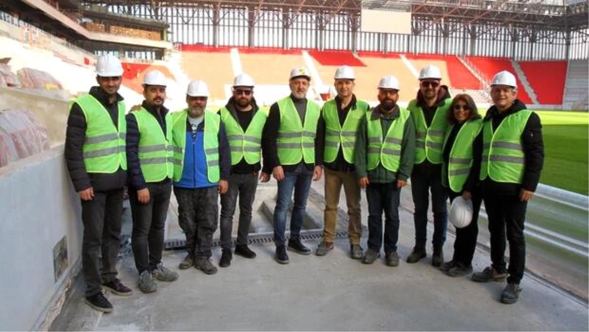 TSYD İzmir Şubesi, Göztepe\'nin yeni stadını gezdi