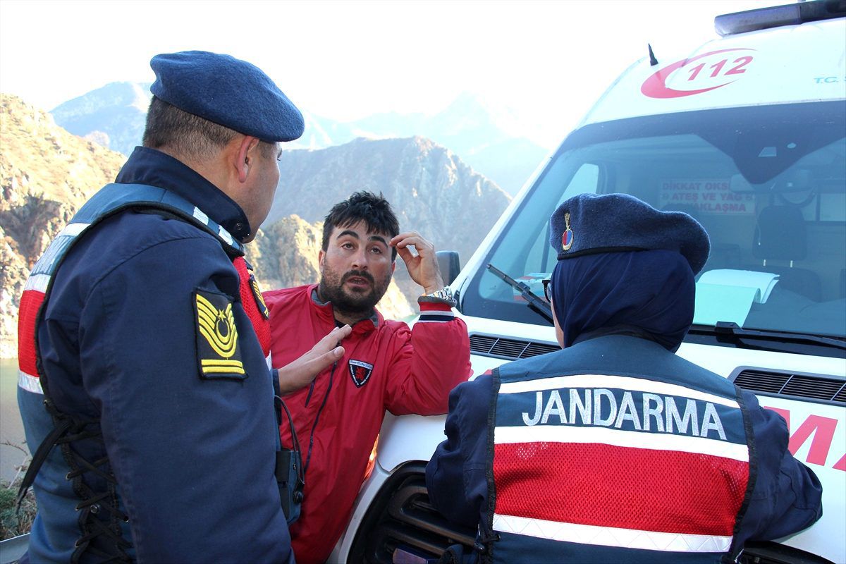 Uçuruma yuvarlanan çoban öldü