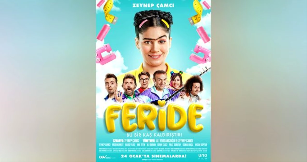Yılın en renkli filmi Feride\'nin afişi yayınlandı