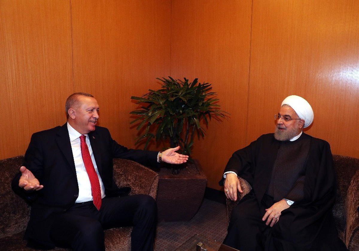 Cumhurbaşkanı Erdoğan, İranlı mevkidaşı Ruhani ile görüştü