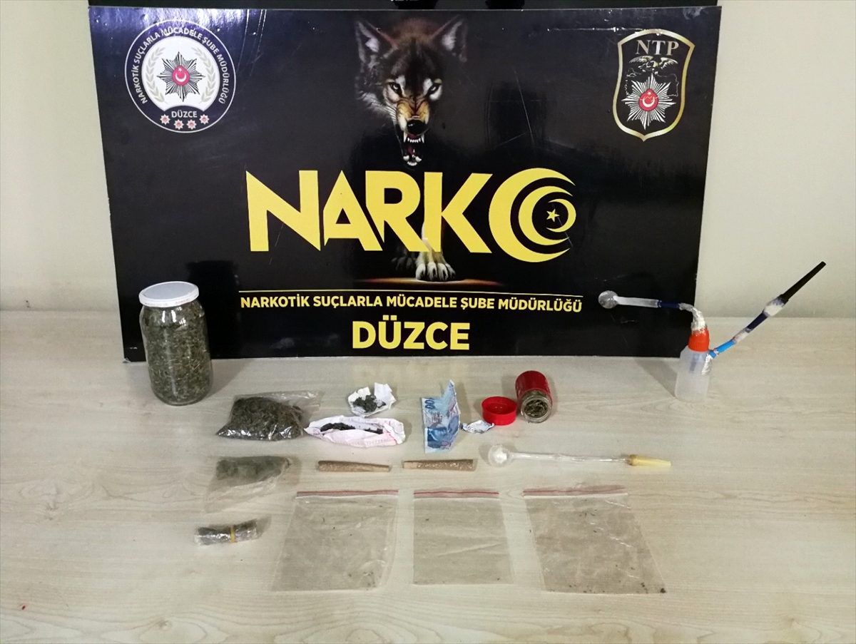 Düzce\'de uyuşturucu operasyonunda 1 kişi tutuklandı