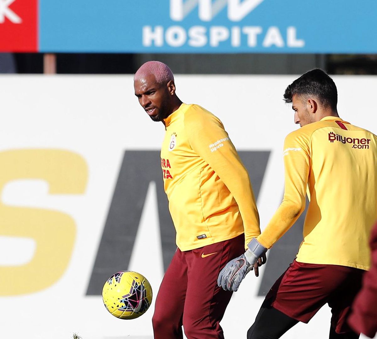 Galatasaray\'da Ryan Babel takımla çalıştı