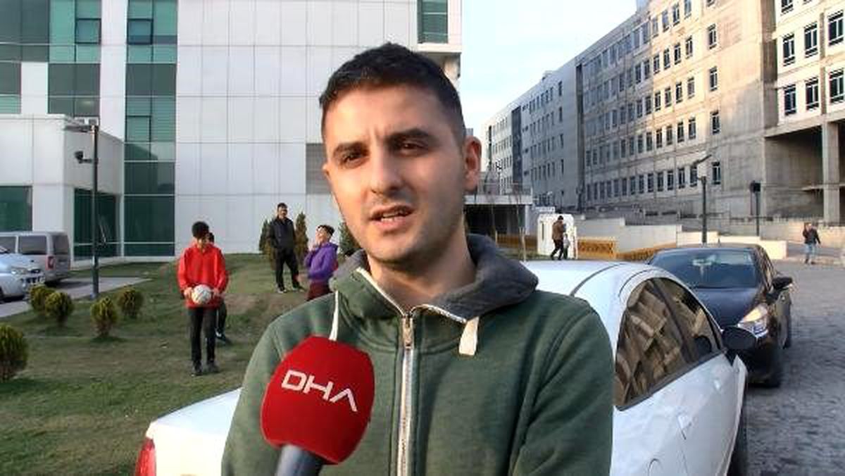 Gaziosmanpaşa\'da iple kurtarılan hamile kadının kocası konuştu