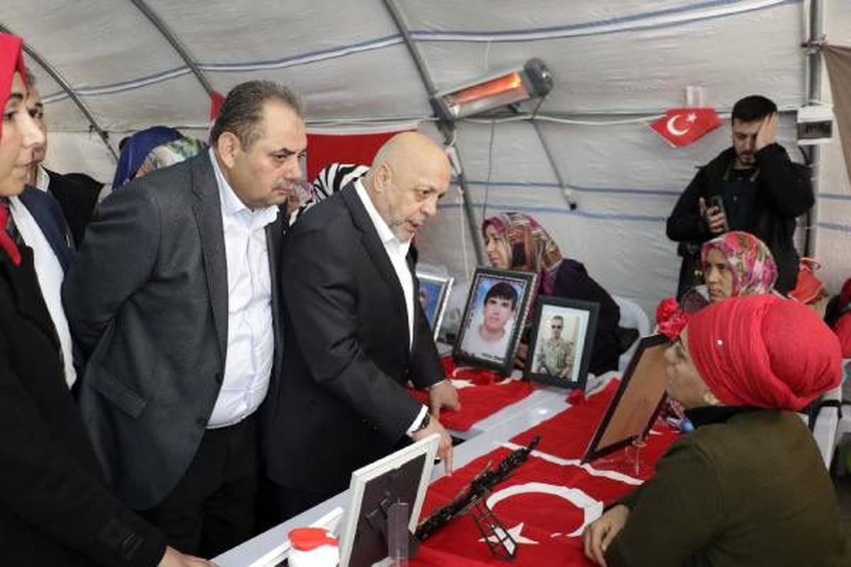 HDP önündeki eylemde 108\'inci gün; aile sayısı 61 oldu (2)