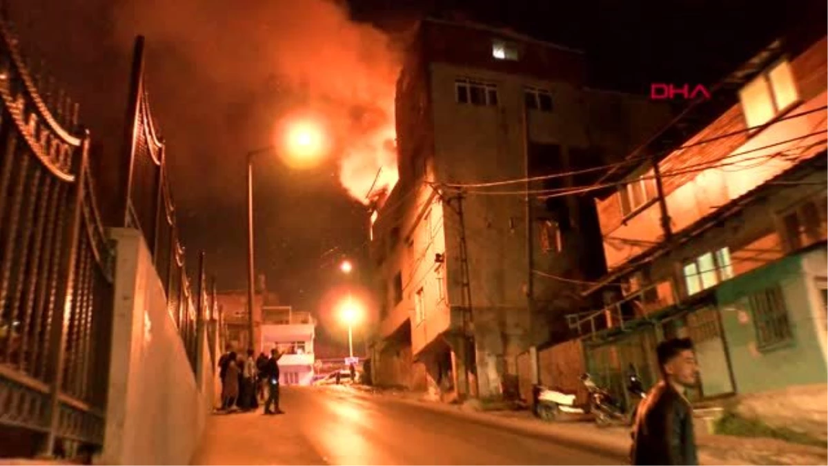 İstanbul-beyoğlu\'nda yangın paniği
