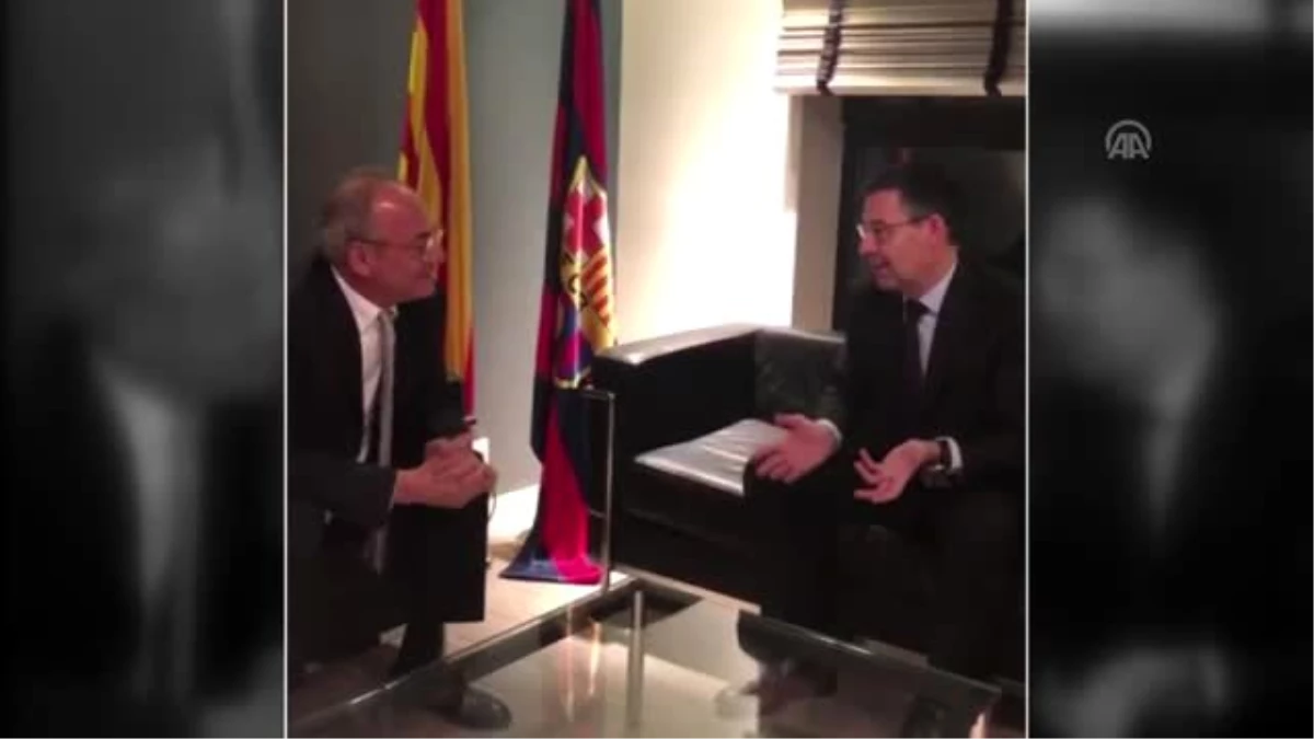 Murat Cavcav, Barcelona Başkanı Bartomeu\'yla görüştü