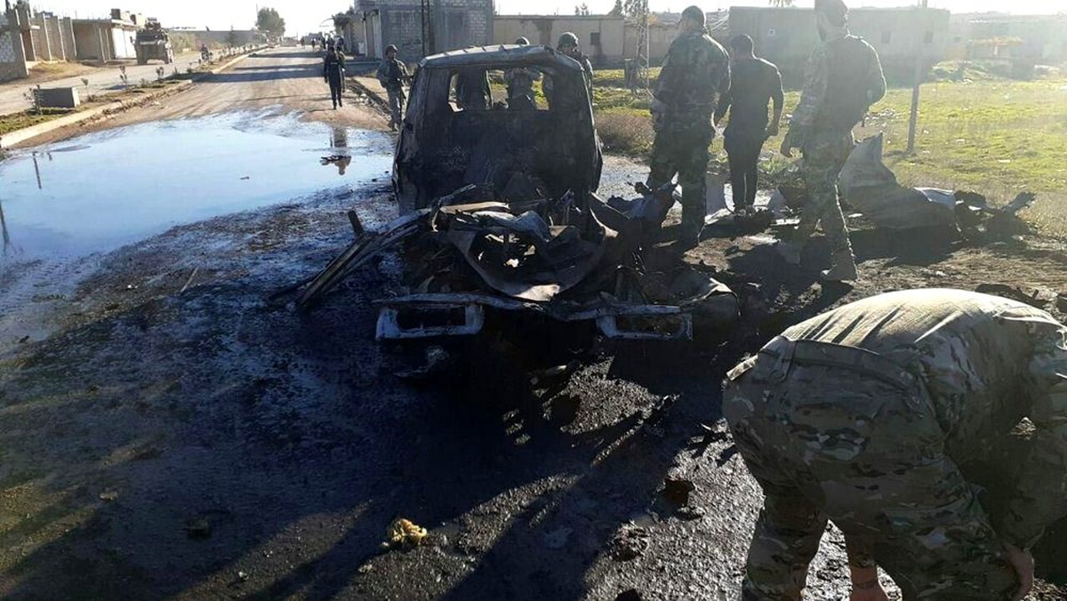 Rasulayn\'da bomba yüklü araç patladı: 5 ölü, 10 yaralı