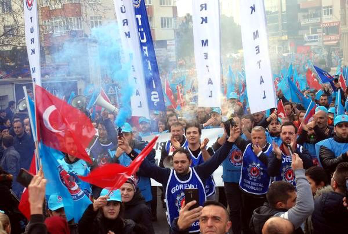 Türk Metal Sendikası\'ndan \'toplu sözleşme\' eylemi