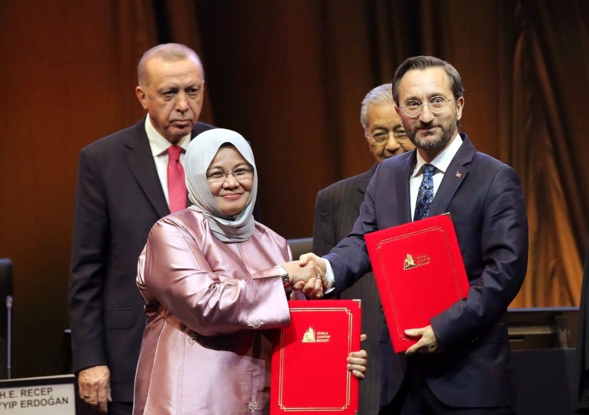 Türkiye ile Malezya, İslamofobi ile Mücadeleye Yönelik İletişim Projesi mutabakatını imzaladı