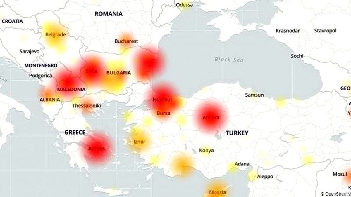 Türkiye ve komşularında Google\'a erişim sorunu yaşanıyor