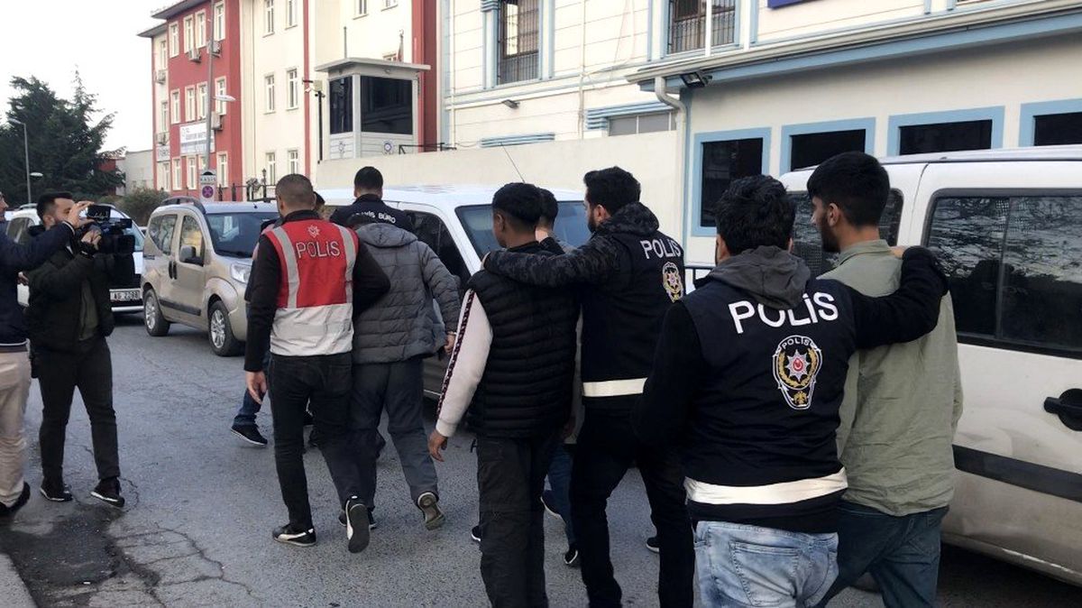 Vur-kaç çetesi adliyeye sevk edildi
