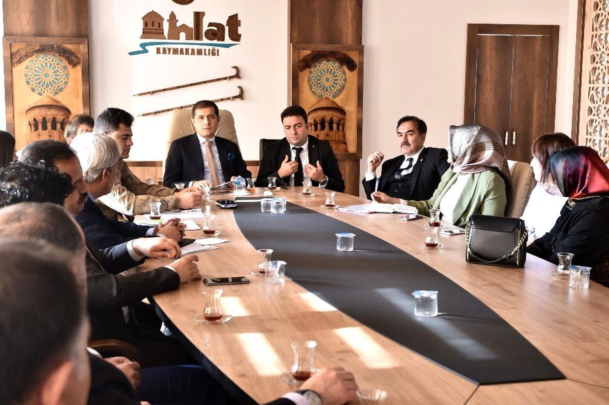 Ahlat\'ta \'Kadına Yönelik Şiddetle Mücadele\' toplantısı