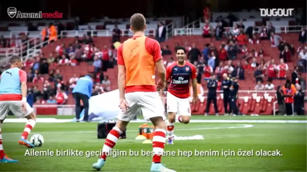 Arteta\'nın Arsenal\'a Vedası