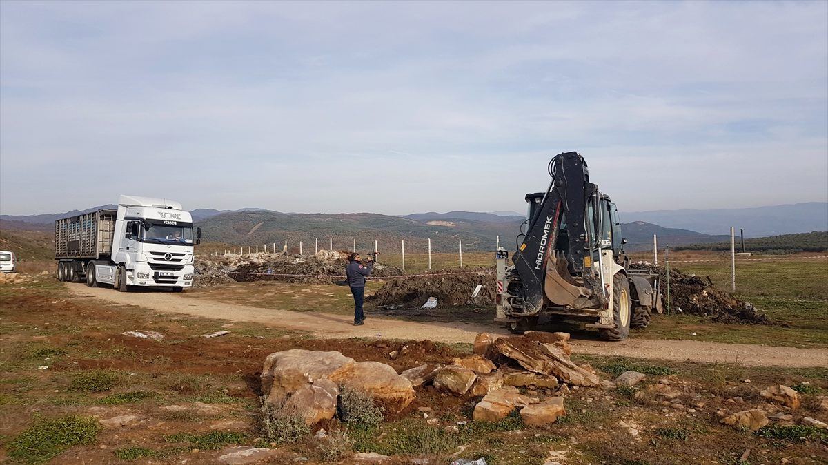 Bursa\'da araziye dökülen kimyasal atık imha edilecek