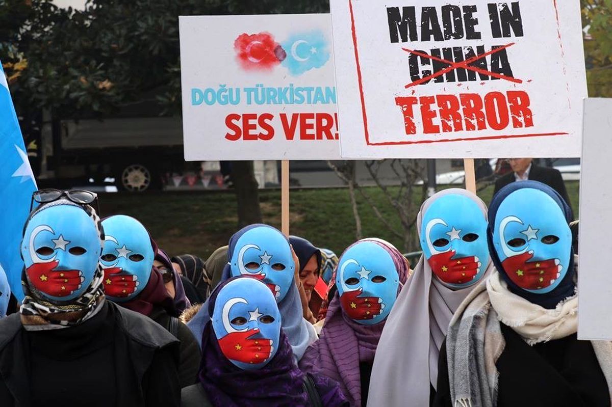 Bursa\'da Doğu Türkistan eylemi