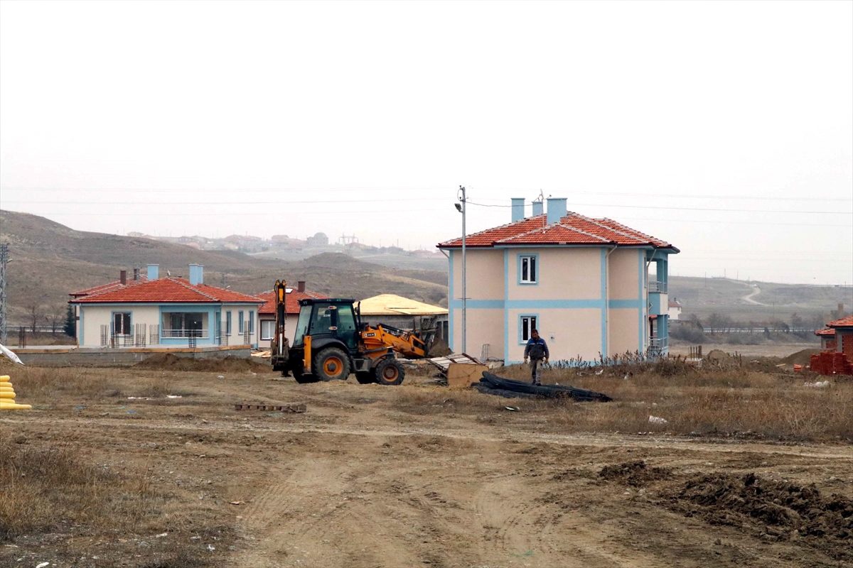 Çankırı\'daki "obruklu köy"ün yeni yeri için son hazırlıklar yapılıyor