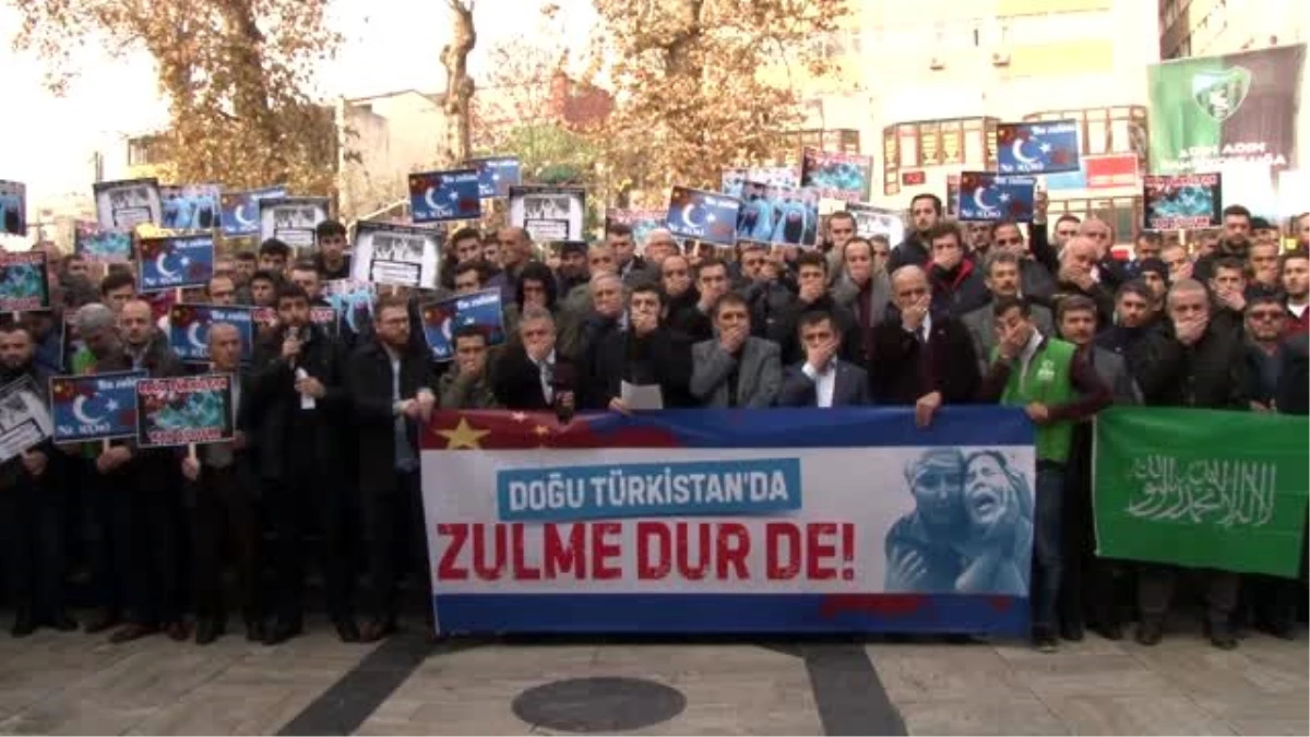 Çin\'in Doğu Türkistan politikaları protesto edildi - KOCAELİ - DÜZCE